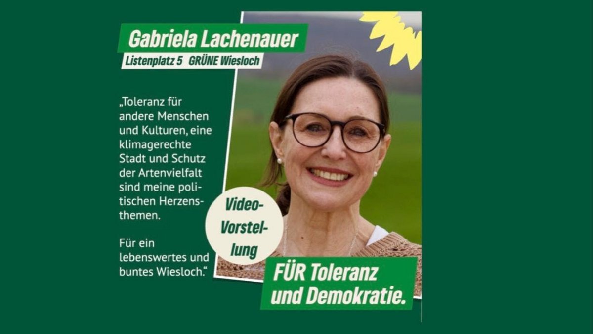 Gabriela Lachenauer – unsere Gemeinderatskandidatin in der Videovorstellung.